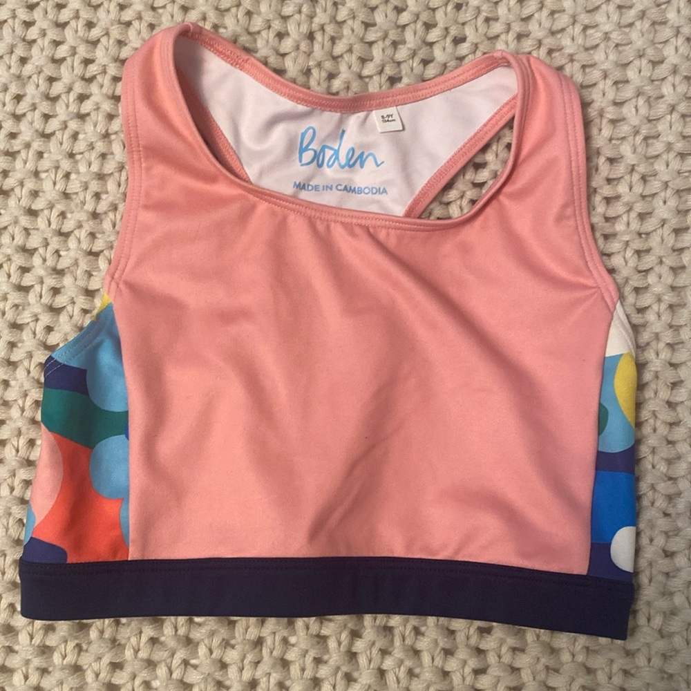 Mini boden sports top size 8-9